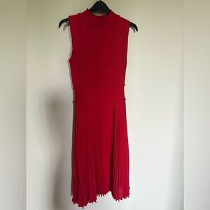 Nanette Lepore dress Elegant Red Sleeveless Dress